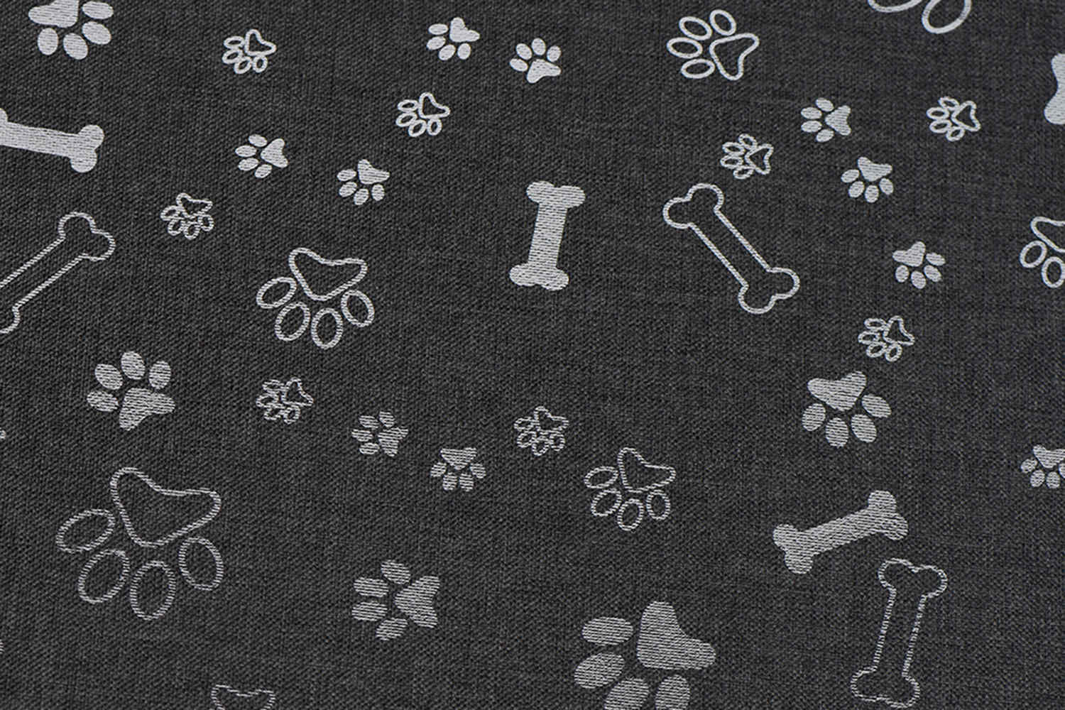 PU obložena 600d 68T kation sa srebrnim tiskom